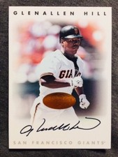 1996 Leaf Signature Series Glenallen Hill Bronze Auto Autograph Card