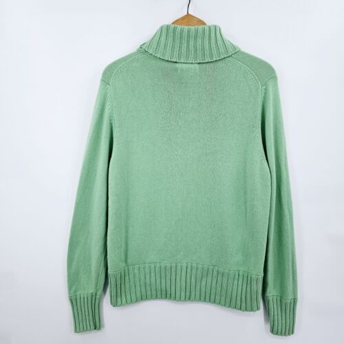 Marks And Spencer Weekend Roll Neck Jumper (Size 20) Cashmere Angora Moss Green - Picture 3 of 10