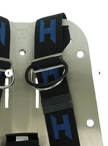 Scuba Halcyon XDeep type Inflator Rubber Loop Retainer - for 50mm Webbing harnes - Picture 4 of 4