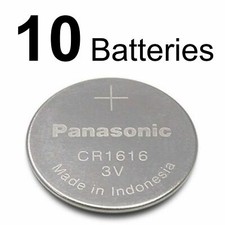 10 PANASONIC CR1616 ECR1616 CR 1616 3v Lithium battery Expire 2031 FRESHLY NEW