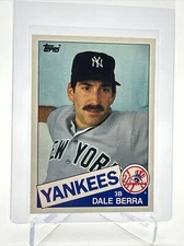 1985 Topps Traded Dale Berra Baseball Card #6T NM-MT FREE SHIPPING