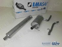 Imasaf Auspuffset Ab Kat FüR Volvo S40 II/V50 1.8+2.0 2004-2012| Vsd+Msd+Endrohr