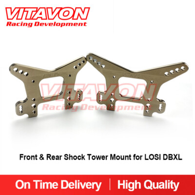 VITAVON CNC Alu 7075 Front & Rear Shock Tower Mount For LOSI DBXL E2.0 DBXL Gas