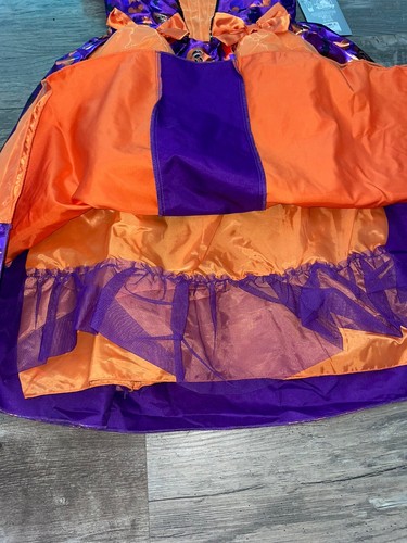 NWT Disney Princess MNSSHP Halloween Pumpkin Party Dress Girls Size 11-12 - Picture 3 of 11
