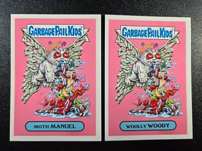Mothman West Virginia Spoof 2 Card Set Garbage Pail Kids | eBay