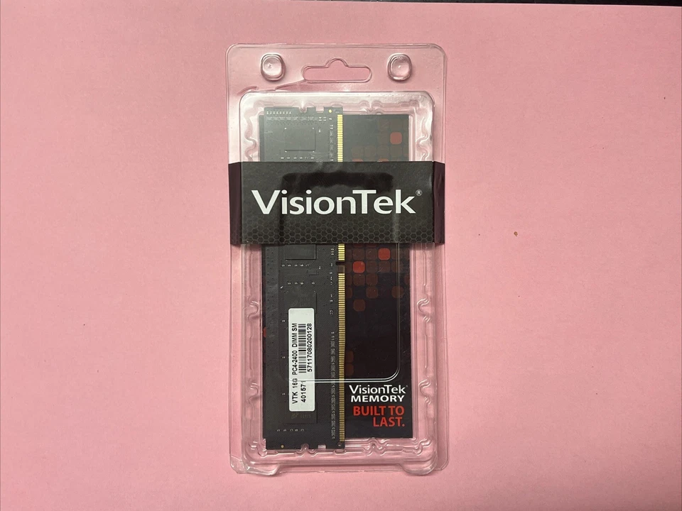 VisionTek 16GB DDR4 2400MHz (PC4-19200) CL7 DIMM - Desktop (900920) - Image 2 of 2