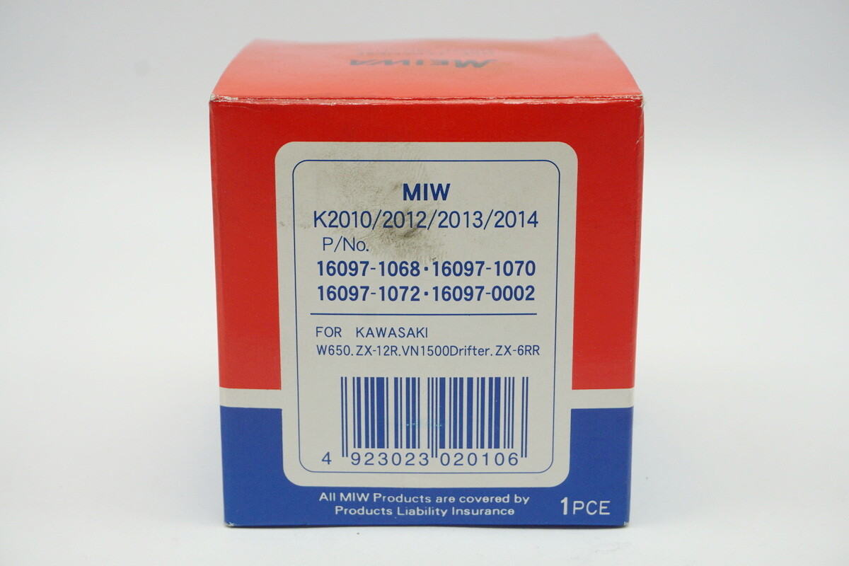 MIW Ölfilter 16097-1068 16097-1070 16097-1072 16097-0002