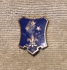 WW2 Era US Army, 351st inf. reg., unit crest, Pinback, Meyer, Scrapped w/o. Lock — photo 2