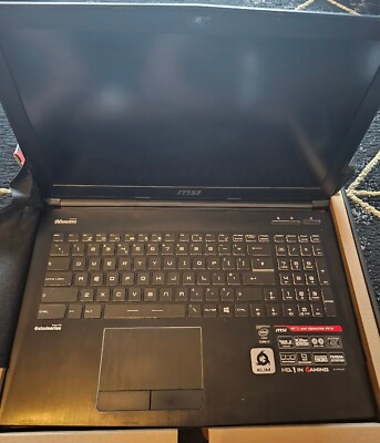 MSI GE62 2QF Apache Pro Gaming Laptop READ DOES NOT POWER ON