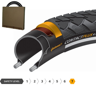 Continental Trekking City Reifen Contact Plus 26-28'' Reflex Pannenschutz 7/7 