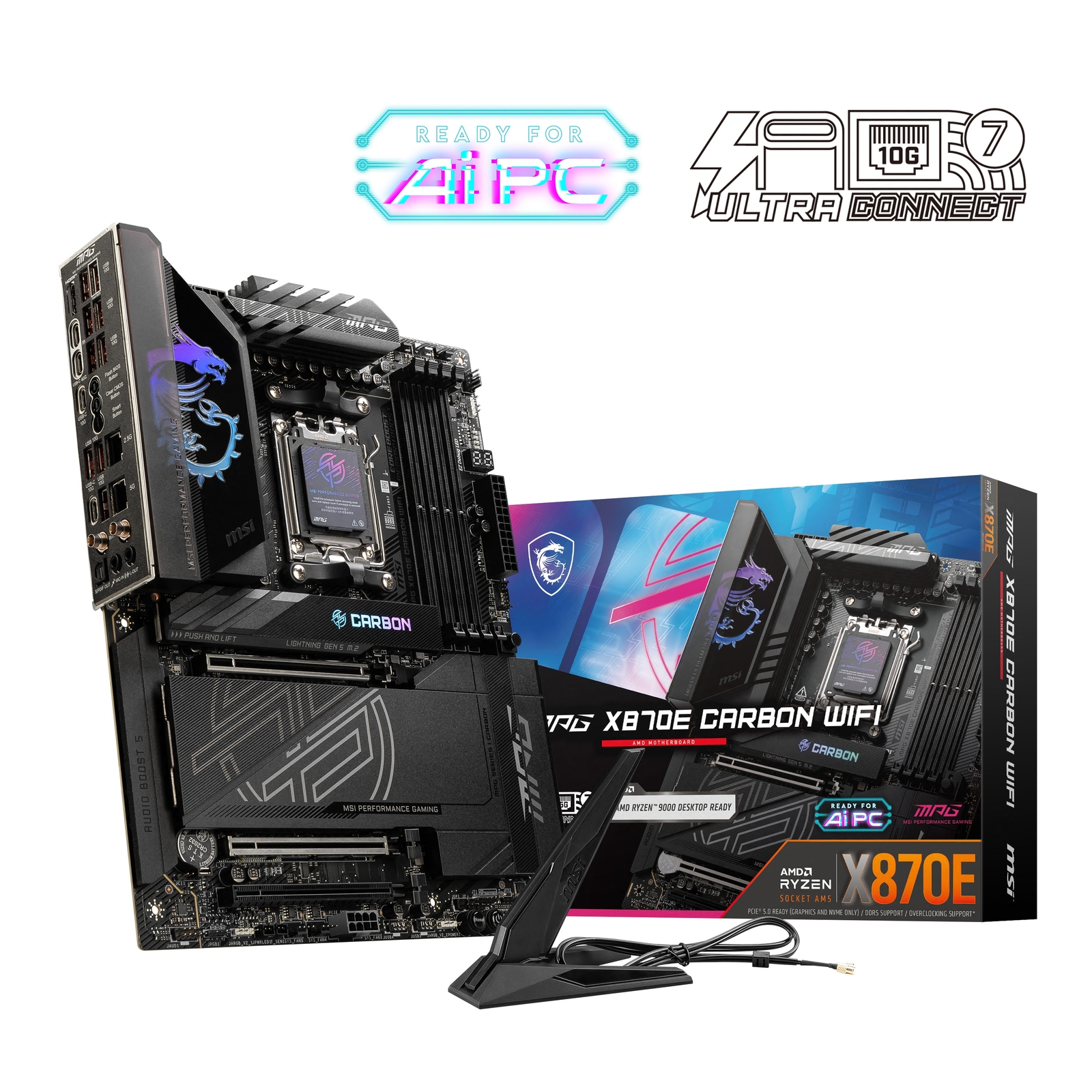 Разъем для материнской платы MSI MPG X870E CARBON WIFI ATX AM5