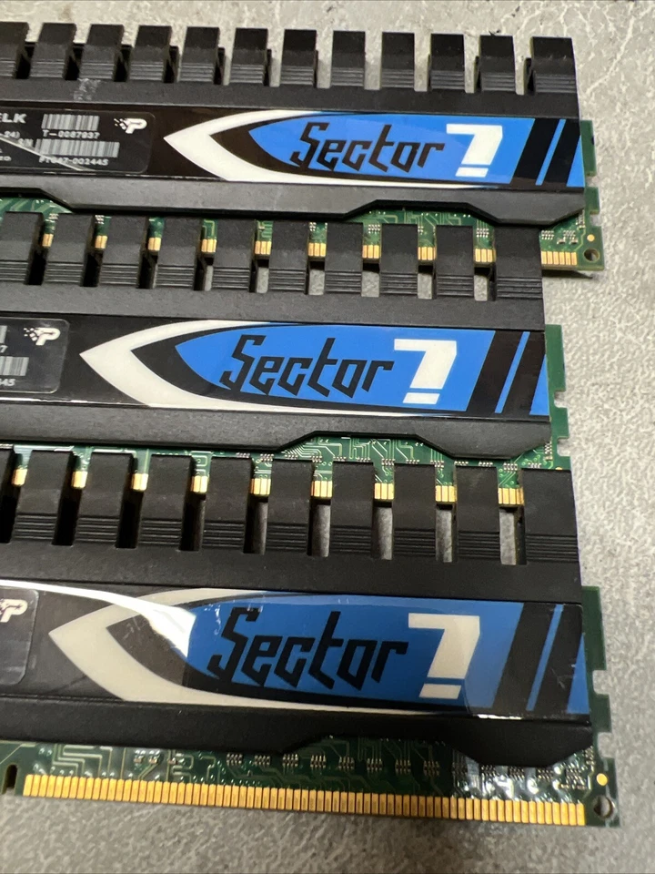 6 GB DDR3 RAM (3x2GB), Patriot Sector 7, 1600MHz, Matched set - Image 3 of 4