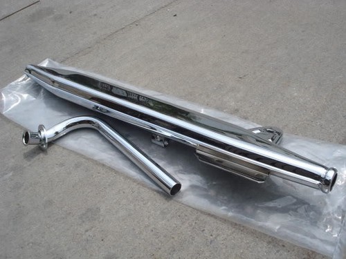HONDA C100 CA100 C102 CA102 C105 CD105 SUPERCUB Exhaust muffler silencer JAPAN - Picture 4 of 9