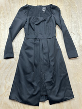 Black Halo EVE Dress Gorgeous Laurel Berman Sz 4 Sophisticated Black Elegance