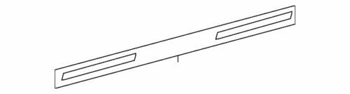 Cinta decorativa del lado derecho para Ford F-250 F-350 2005-2007
