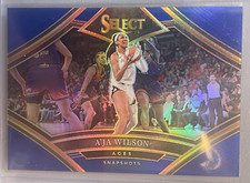 Three time MVP 2024 WNBA SELECT A'JA WILSON BLUE SNAPSHOTS ACES 18/49