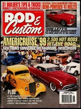 JANUARY 2000 ROD & CUSTOM MAGAZINE AMERICRUISE, '50 MERC, '41 WILLYS COUPE