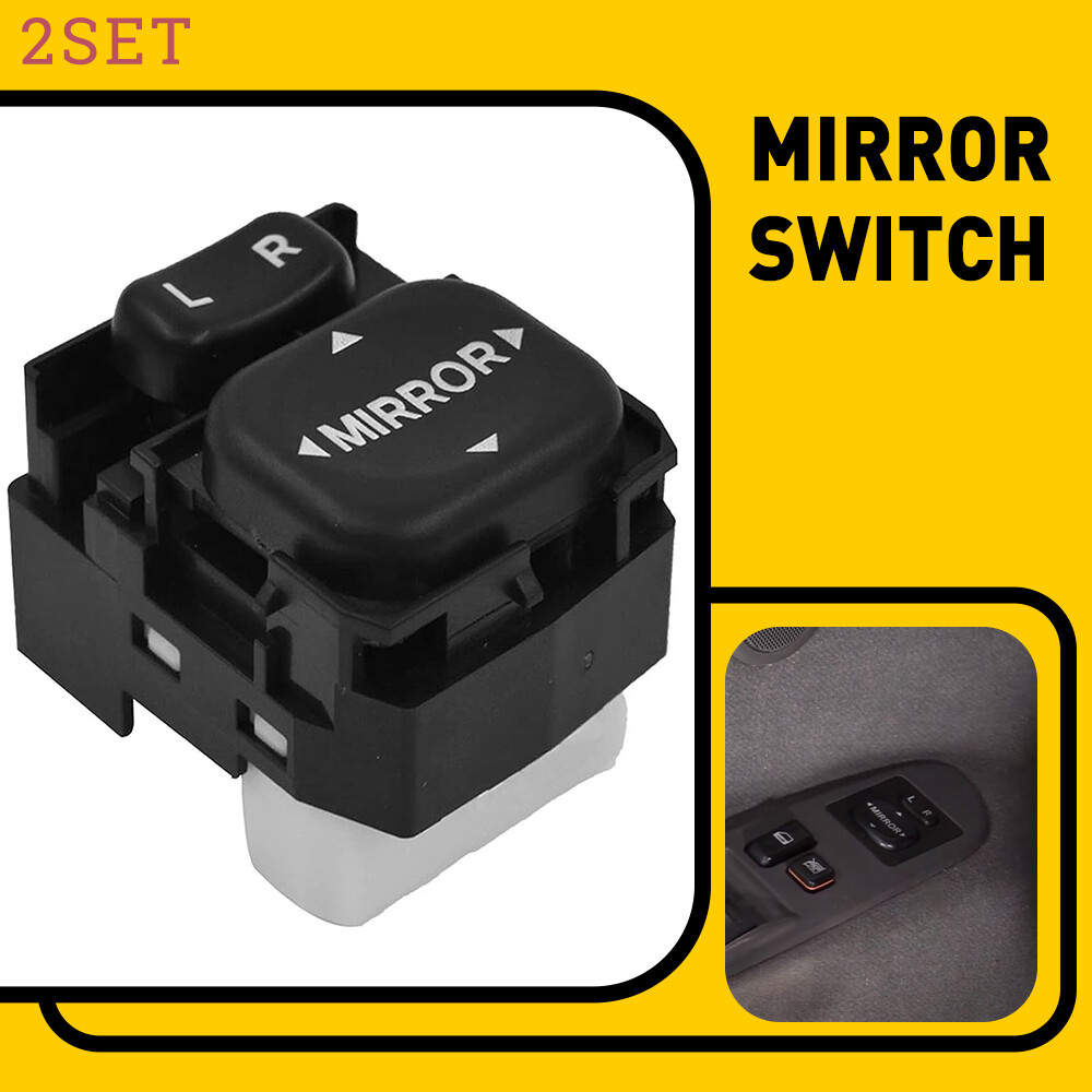 2set 84870-34010 A360 Power Control Mirror Switch For Toyota 4Runner Prius C Sci