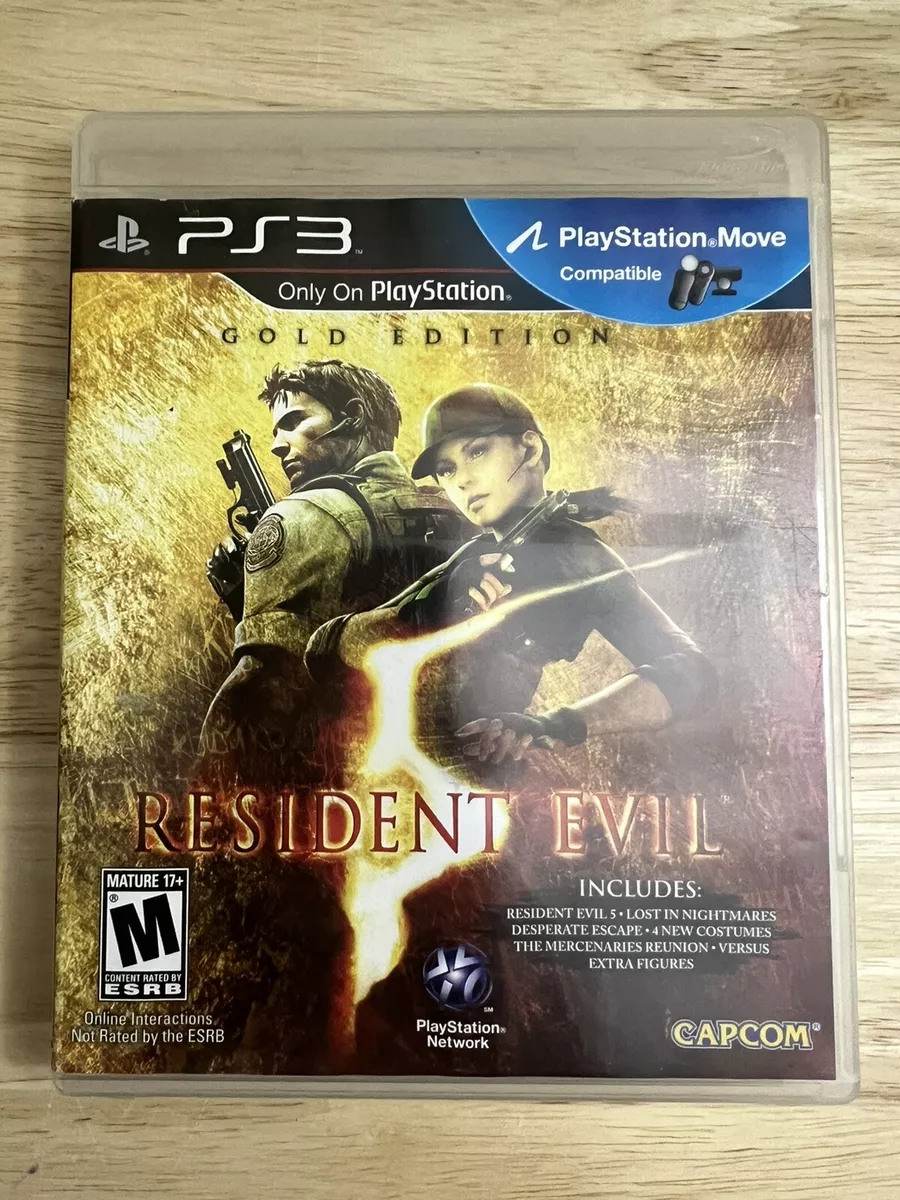  Resident Evil 5: Gold Edition - Playstation 3 : Capcom