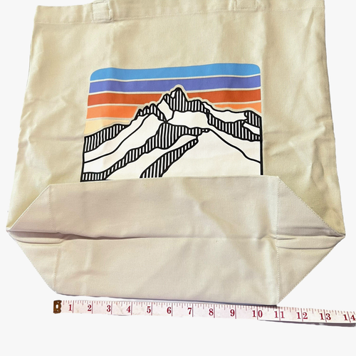 Neu mit Etikett Patagonia Line Logo Ridge Canvas Beuteltasche Einkaufstasche gebleichter Stein NEU - Bild 16 von 19