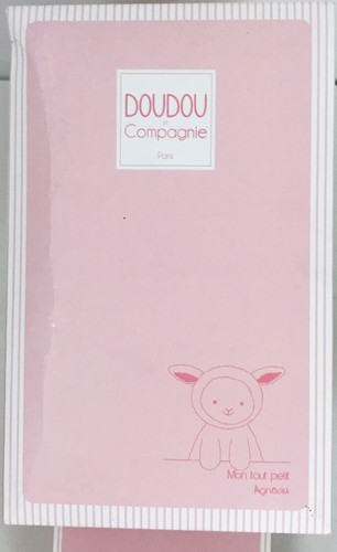 Doudou et Compagnie Paris Plush Lamb + Lamb Booties Gift Box New - Picture 11 of 12