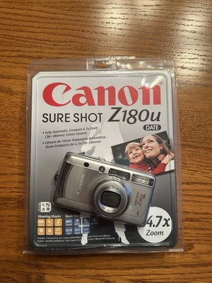 Canon Sure Shot 80 Tele 35mm Point & Shoot Film Camera for sale
