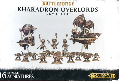 CITADEL WARHAMMER AGE OF SIGMAR DWARF KHARADRON OVERLORDS BATTLEFORCE SKY-FLEET