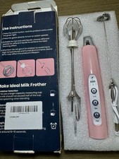 ODIFORGO Rechargeable Silver Drink Mixer, Frother