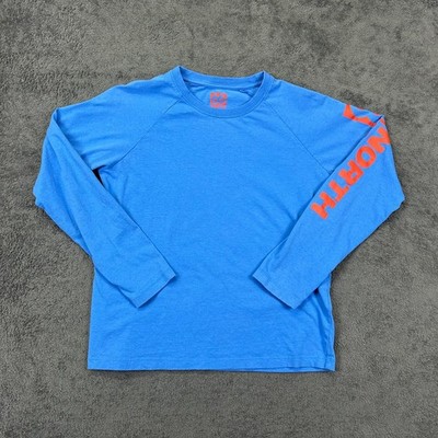 RARE 66° North Blue Long Sleeve Shirt Kids Size 152 baby tee womensFast Shipping