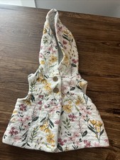 Infant Baby Girls 3 Months Carter's Floral Hooded Vest