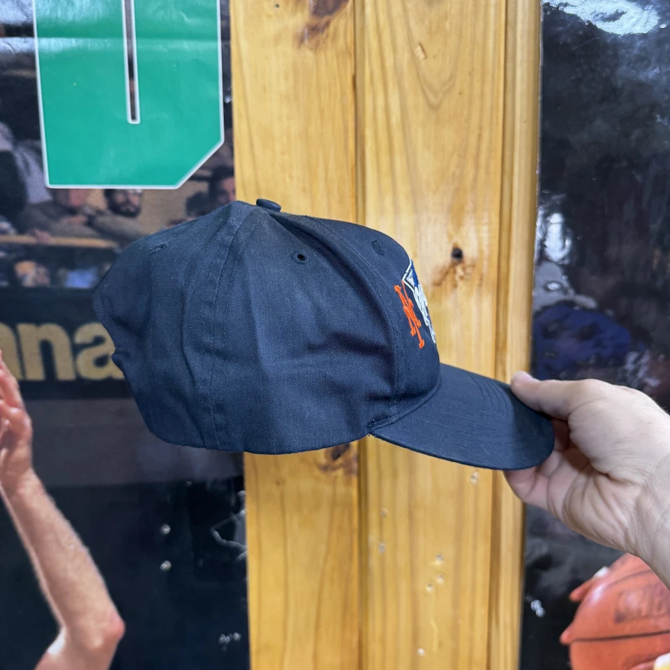 Vintage New York Yankees Mets Hat Cap Snap Back MLB Baseball World Series 2000 9 - Image 2 of 4