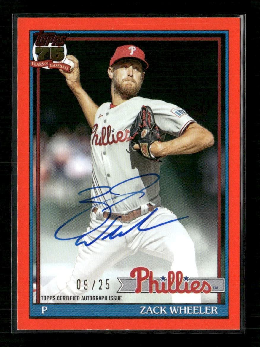 Zack Wheeler Autographed Baseball Cards for sale | eBay