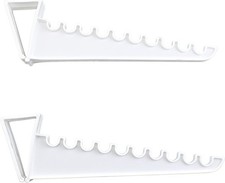 2 Pack over the Door Valet Hook Space Saver Holds 10 Hangers Hanging System Clos