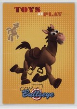 2010 Topps Toy Story Series 3 Fun Packs Toys at Play Pop-Ups Bullseye #4 1rt7
