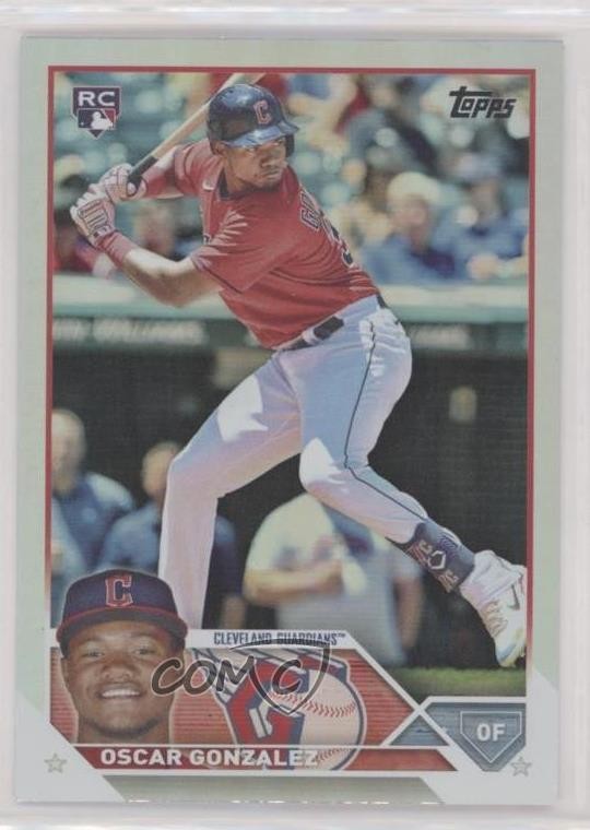 2023 Topps Series 1 Rainbow Foil Oscar Gonzalez #119 uk2