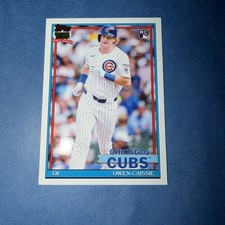2026 Topps - 1991 Variation Owen Cassie #T91-10 (RC) - Cubs