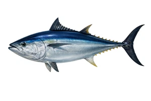 Tuna Bluefin Fish Self Adhesive Vinyl Sticker