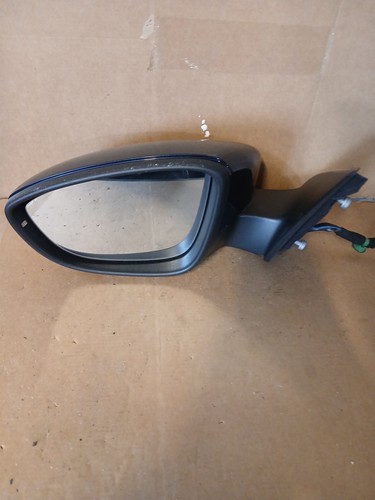 2010 -14 VW PASSAT B7 Passenger Side NS Wing Mirror 3c0857933A IN Blue - Picture 5 of 7