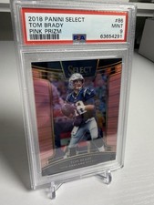 Tom Brady 2018 Panini Select Pink Prizm SSP /10 # 86 PSA 9 Mint