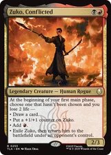 1x Zuko, Conflicted - Foil MTG Avatar: The Last Airbender NM Magic Foil