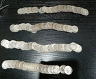 Roll 50 Silver Roosevelt Mercury Dimes $5 Face Value 90% Silver