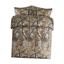 Realtree APX Camo 3 Piece Comforter Set   All-Season Lightweight Full Apx