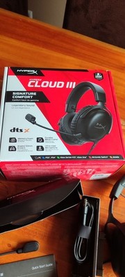 HyperX Cloud III Ohrumschließender Gaming-Kopfhörer - Schwarz