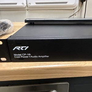 RTI CP-16i Cool Power® 16-Channel Amplifier w/Rackmount & Power Cord Bundle