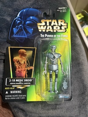 Star Wars The Power Of The Force 2-1 Medic Droid W Medical Diagnostic Computer