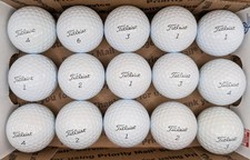 15 Titleist ProV1 White 5A/4A Near Mint Used Golf Balls Pro V1
