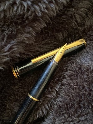 PILOT Fountain Pen F Nib Ink Included Black Ready to Use Vintage Gift