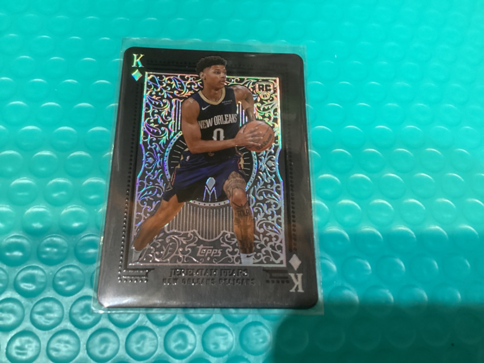 2025-26 Topps Jeremiah Fears All Kings ssp case hit RC New Orleans Pelicans