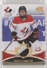 2016 Team Canada Juniors Women's Gold Spectrum 6/25 Rebecca Johnston Patch 1io