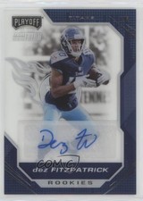 2021 Panini Chronicles Playoff Momentum Rookies Dez Fitzpatrick Auto 04tw